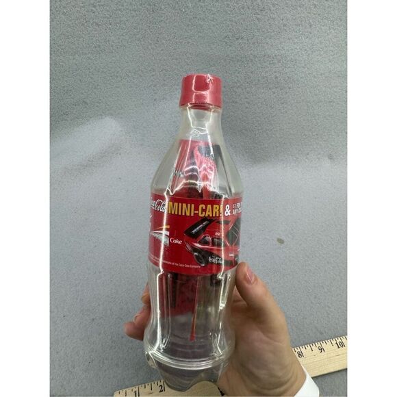 VINTAGE Coca-Cola NASCAR Mini Car In A Bottle Vending Machine Promo SEALED - Picture 7 of 9